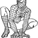 desenho homem-aranha colorir